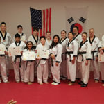 Chung Kim's Blackbelts April 2017